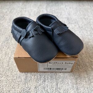 BirdRock Baby Navy Moccasins for Kids